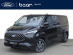 Ford Tourneo Custom 2.5 Plug-IN Hybrid 233 PK L2H1 Titanium, Auto's, Ford, 12 maanden, Stof, Gebruikt, Zwart