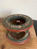 Vintage Hindeloopen theelichthouder, Huis en Inrichting, Ophalen of Verzenden
