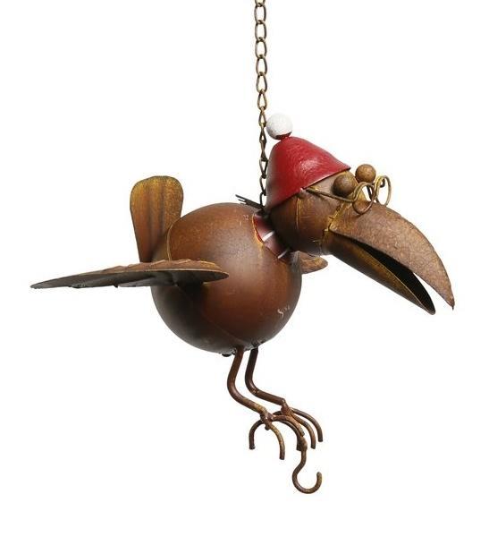 GRAPPIGE HANGVOGEL VOOR VOGEL VOER, Tuin en Terras, Tuinwanddecoratie, Nieuw, Ophalen of Verzenden