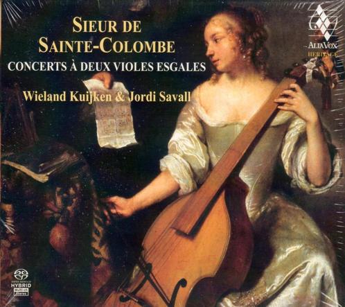 NIEUW 2 SACD Sainte-Colombe / Jordi Savall, Wieland Kuijken, Cd's en Dvd's, Cd's | Klassiek, Nieuw in verpakking, Kamermuziek