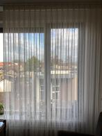 Vitrage met vlinderplooi creme in prima staat, Huis en Inrichting, 200 cm of meer, Ophalen of Verzenden, Zo goed als nieuw, 200 cm of meer