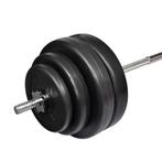 Halterset 60 kg halter halterstang GRATIS VERZENDEN!, Verzenden, Nieuw, Benen, Halterset