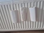 Witte keramische water verdampen voor aan de radiator, Huis en Inrichting, Woonaccessoires | Vazen, Wit, Aardewerk of Porselein