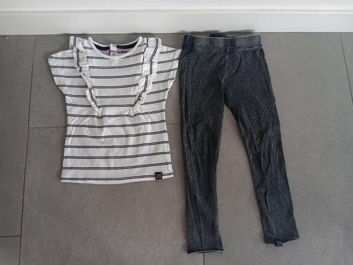 Z8 shirt en Z8 legging (104/110), Kinderen en Baby's, Kinderkleding | Kinder-kledingpakketten, Zo goed als nieuw, Ophalen of Verzenden