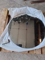 Spiegel, rond 50 cm met Spiegel klemmen fontein, Rond, Ophalen of Verzenden, Zo goed als nieuw, Minder dan 100 cm