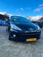 Peugeot 207 1.4 VTI 16V SW 2012 Zwart, Auto's, Peugeot, Voorwielaandrijving, Stof, Trekhaak, Zwart