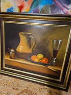 Stilleven met Kan en Fruit, Antiek en Kunst, Kunst | Schilderijen | Klassiek, Ophalen of Verzenden