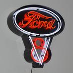 Ford V8 grote reclame decoratie neon garage showroom mancave, Neon, Lichtbak of (neon) lamp, Nieuw, Ophalen of Verzenden