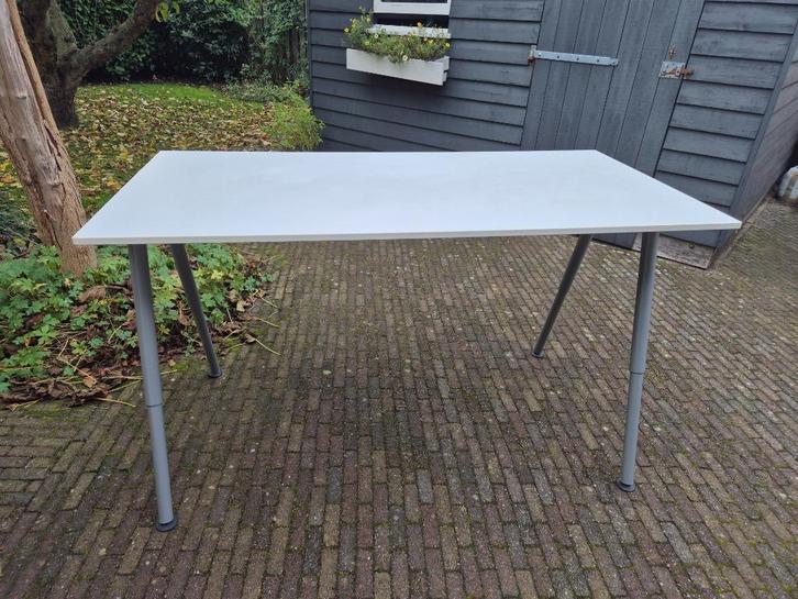 Ikea verstelbaar bureau Galant, Huis en Inrichting, Bureaus, Gebruikt, Bureau, Ophalen
