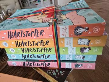 Heartstopper boeken set deel 1t/m5 beschikbaar voor biedingen