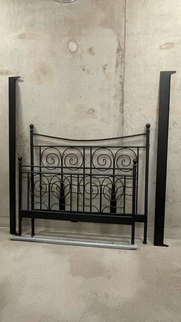 Ikea NORESUND Bedframe zwart 140x200 - afbeelding 2