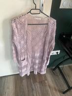 Supermooi lang gehaakt roze vest mt S zgan, Kleding | Dames, Truien en Vesten, Ophalen of Verzenden, Zo goed als nieuw, Maat 38/40 (M)