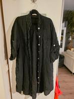 Linnen blouse / jurk met knoopjes zwart Made in Italy, Kleding | Dames, Ophalen of Verzenden, Zo goed als nieuw, Zwart, Blouse of Tuniek