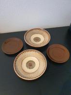 Mediterrane Retro bordjes / schaaltjes, Antiek en Kunst, Antiek | Keramiek en Aardewerk, Ophalen of Verzenden