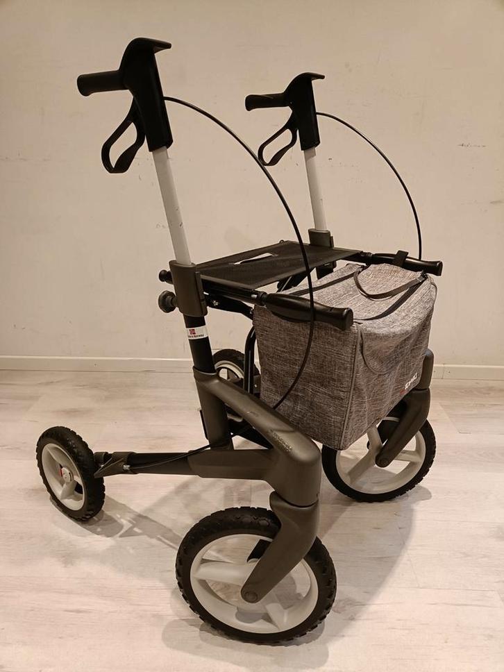Topro Olympos ATR Slim M rollator + Garantie +Servicebeurt., Diversen, Rollators, Zo goed als nieuw, Lichtgewicht, Opvouwbaar