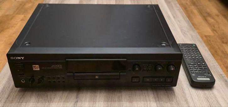 Zwarte Mooie Sony MD JA20ES Minidisc speler, Audio, Tv en Foto, Walkmans, Discmans en Minidiscspelers, Ophalen of Verzenden