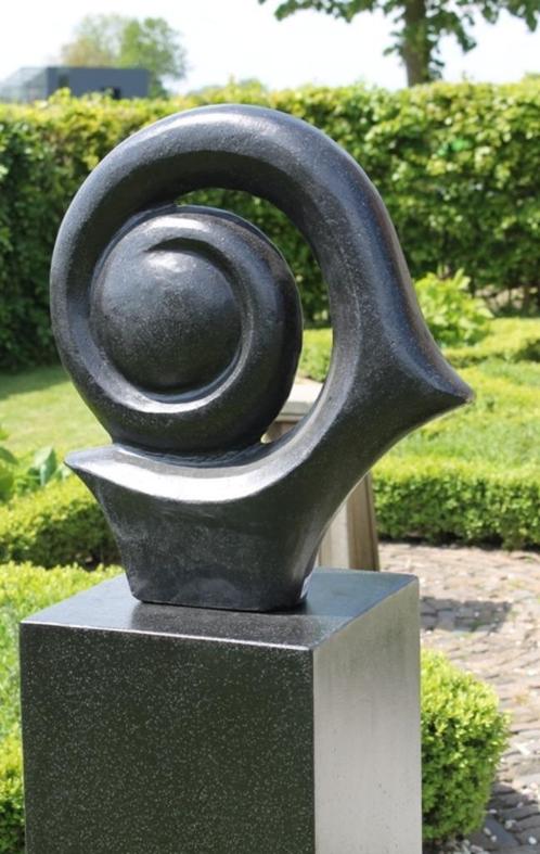 Mooi abstract tuinbeeld sculptuur Question, Tuin en Terras, Tuinbeelden, Nieuw, Abstract beeld, Steen, Ophalen
