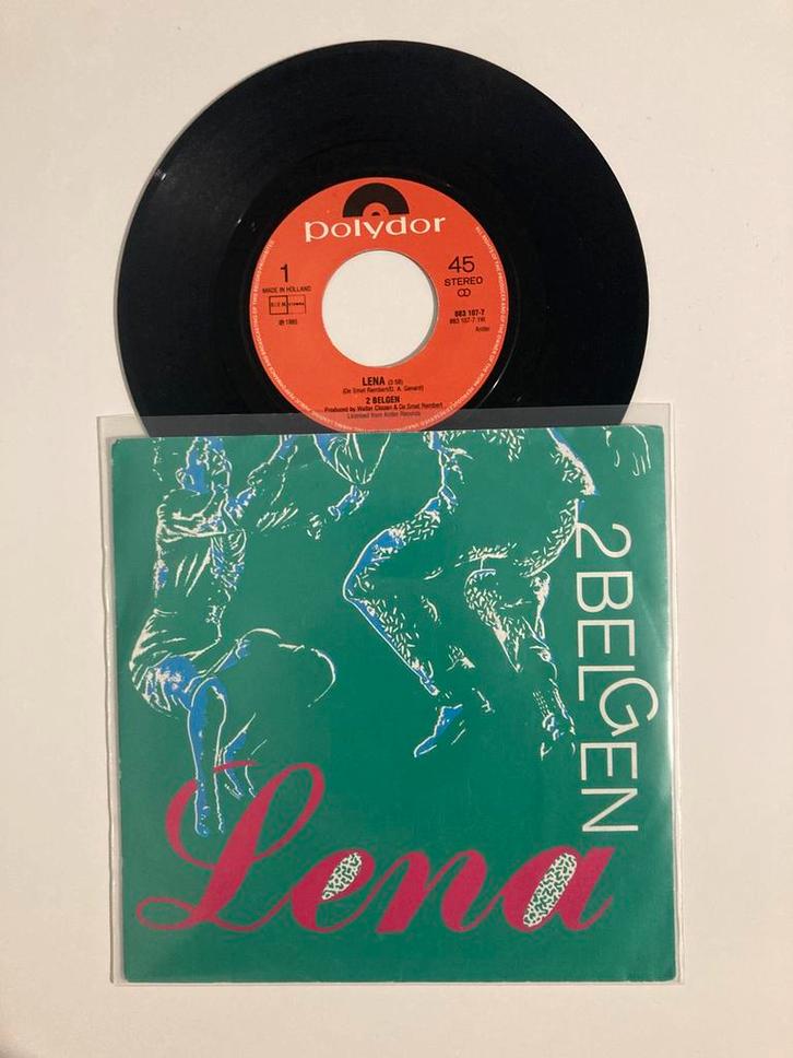 2 Belgen - Lena, Cd's en Dvd's, Vinyl Singles, Single, 7 inch, Ophalen of Verzenden