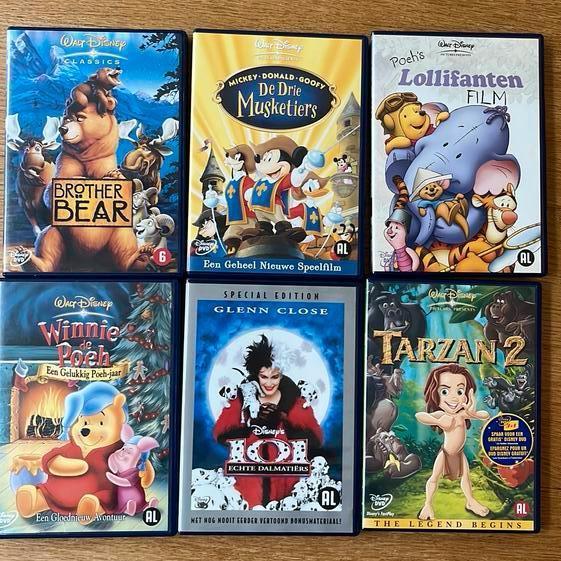 Walt Disney Pixar DVD diverse titels, Cd's en Dvd's, Dvd's | Tekenfilms en Animatie, Gebruikt, Amerikaans, Alle leeftijden, Ophalen of Verzenden