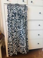 Lady Day nieuwe lange zwart witte rok travelstof maat M, Verzenden, Zwart, Nieuw, Onder de knie