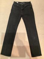 Mooie zwarte spijkerbroek jeans van het merk Gsus, mt 27/32., Gsus, Ophalen of Verzenden, W27 (confectie 34) of kleiner, Zwart