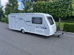 Trigano Silver 420 CP Prachtige hefdak caravan met STALLING, Bedrijf, Treinzit, 5 tot 6 meter, Schokbreker
