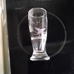 Gegraveerd glas met fazant, Ophalen of Verzenden, Zo goed als nieuw
