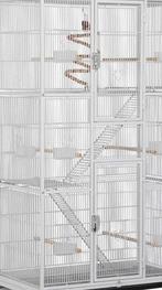 Grote vogelkooien 2 stuks, Ophalen, Gebruikt, Metaal, Vogelkooi