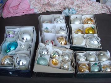 vintage oude kerstballen  beschikbaar voor biedingen