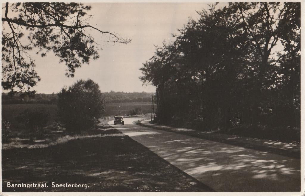 Soesterberg - 894 - twa : Banningstraat, Verzamelen, Ansichtkaarten | Nederland, Noord-Brabant, 1940 tot 1960, Verzenden