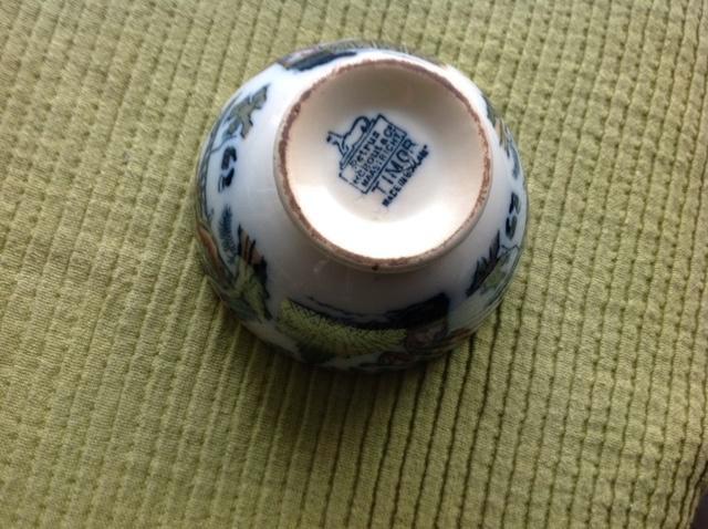 3 zeer oude kommetjes P. Regout, Antiek en Kunst, Curiosa en Brocante, Ophalen of Verzenden