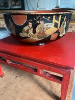 Antieke Chinese schaal Rond 23 Hoog 11 cm, Antiek en Kunst, Antiek | Meubels | Tafels, Ophalen of Verzenden