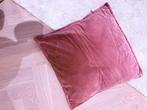 Kussen fluweel goround, Huis en Inrichting, Ophalen of Verzenden, Zo goed als nieuw, Roze, Vierkant
