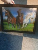 Beweegbare paardenschilderij, Ophalen, Gebruikt, Schilderij, Minder dan 50 cm