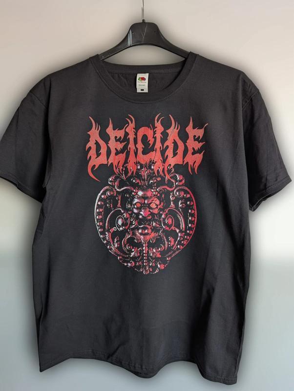 DEICIDE Shirt Bandshirt T-shirt Death Metal Deathmetal Amon, Kleding | Heren, T-shirts, Nieuw, Maat 48/50 (M), Zwart, Ophalen of Verzenden