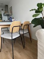 Dining chairs, Metaal, Vier, Zo goed als nieuw, Zwart