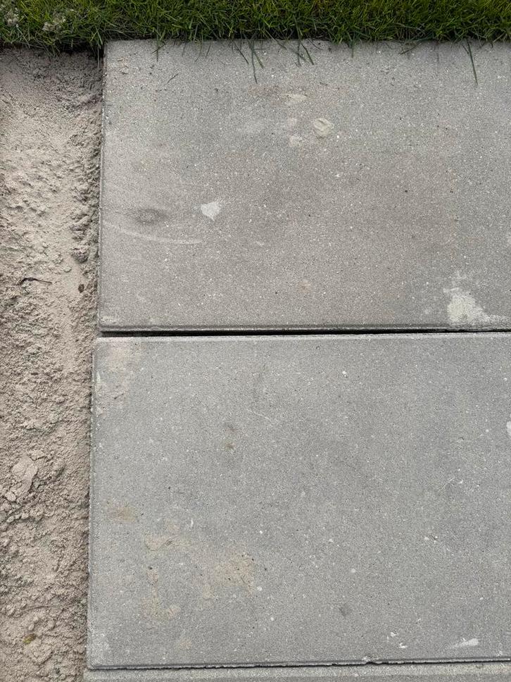 Betonnen Staptegels 60x40 cm - 19 stuks, Tuin en Terras, Tegels en Klinkers, Gebruikt, Terrastegels, Beton, Minder dan 5 m², Ophalen