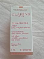 Clarins Extra Firming Jour 5 ml dagcreme sample proefje NEW, Ophalen of Verzenden, Nieuw, Gehele gezicht, Verzorging