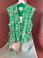 Nieuw - Vero Moda bodywarmer gilet groen crème - mt s, Verzenden, Vero Moda, Nieuw, Maat 36 (S)