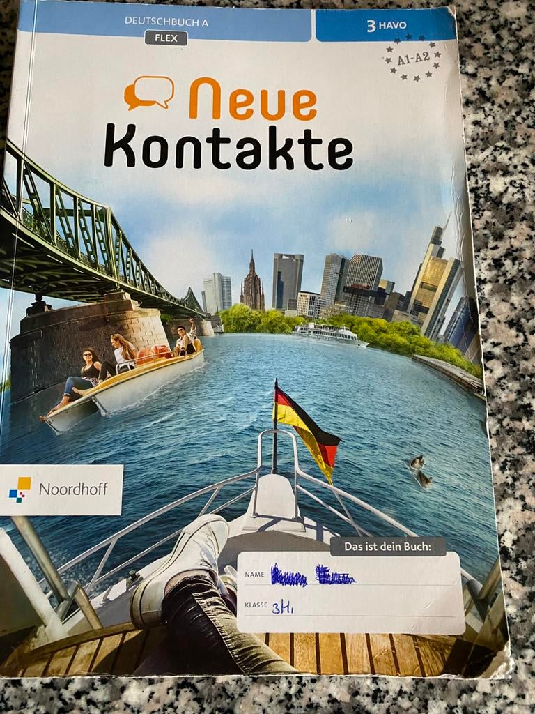 Havo 3 Duits Neue Kontakte Noordhoff, Boeken, Ophalen of Verzenden, Zo goed als nieuw, HAVO, Duits
