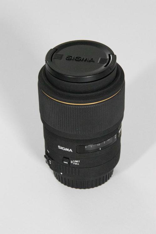 Sigma 105mm f/2.8 DG Macro (EX Sigma) objectief, Audio, Tv en Foto, Fotografie | Lenzen en Objectieven, Zo goed als nieuw, Macrolens