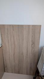 Bijna nieuw bureaublad, 120x 80 cm, eiken, Ophalen, Zo goed als nieuw