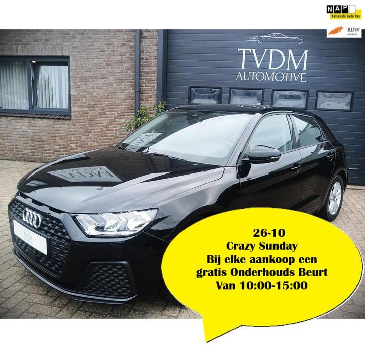 Audi A1 Sportback 25 TFSI Attitude|NAVI|VIRTUAL|CARPLAY|CLIM, Auto's, Audi, Bedrijf, Te koop, A1, ABS, Airbags, Airconditioning
