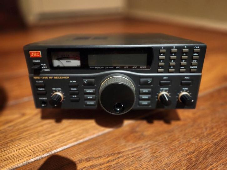 JRC Receiver NRD-345 complete set, Telecommunicatie, Zenders en Ontvangers, Zo goed als nieuw, Zender en Ontvanger, Ophalen of Verzenden