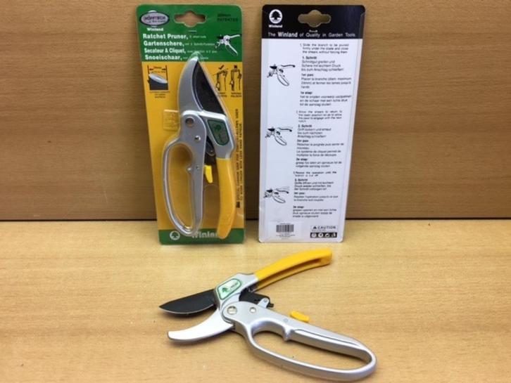 Snoeischaar 8" Winland 3-traps., Tuin en Terras, Snoeischaren, Nieuw, Minder dan 20 mm, Ophalen of Verzenden