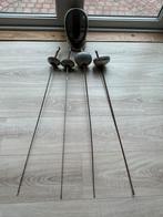 Vitage set van oa Leon Paul bestaande scherm masker & degens, Ophalen of Verzenden, Gebruikt