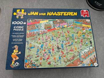 Jan van Haasteren puzzel 1000 stuks WK vrouwenvoetbal beschikbaar voor biedingen