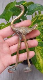 messing staande vogel, Antiek en Kunst, Ophalen of Verzenden
