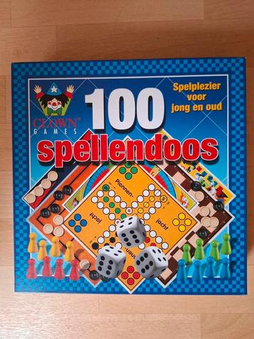 100 spellendoos compleet beschikbaar voor biedingen