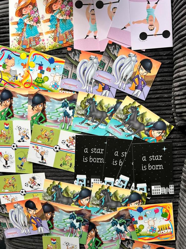 29 Kinderkaarten allerlei, Verzamelen, Ansichtkaarten | Themakaarten, 1980 tot heden, Ophalen of Verzenden